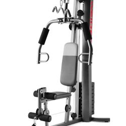 XRS 50 Home Gym with 112 Lb. Vinyl Weight Stack, New in Box 