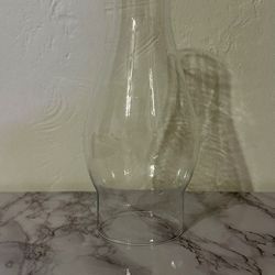 Vintage Glass Chimney Shades Lot Of 5 