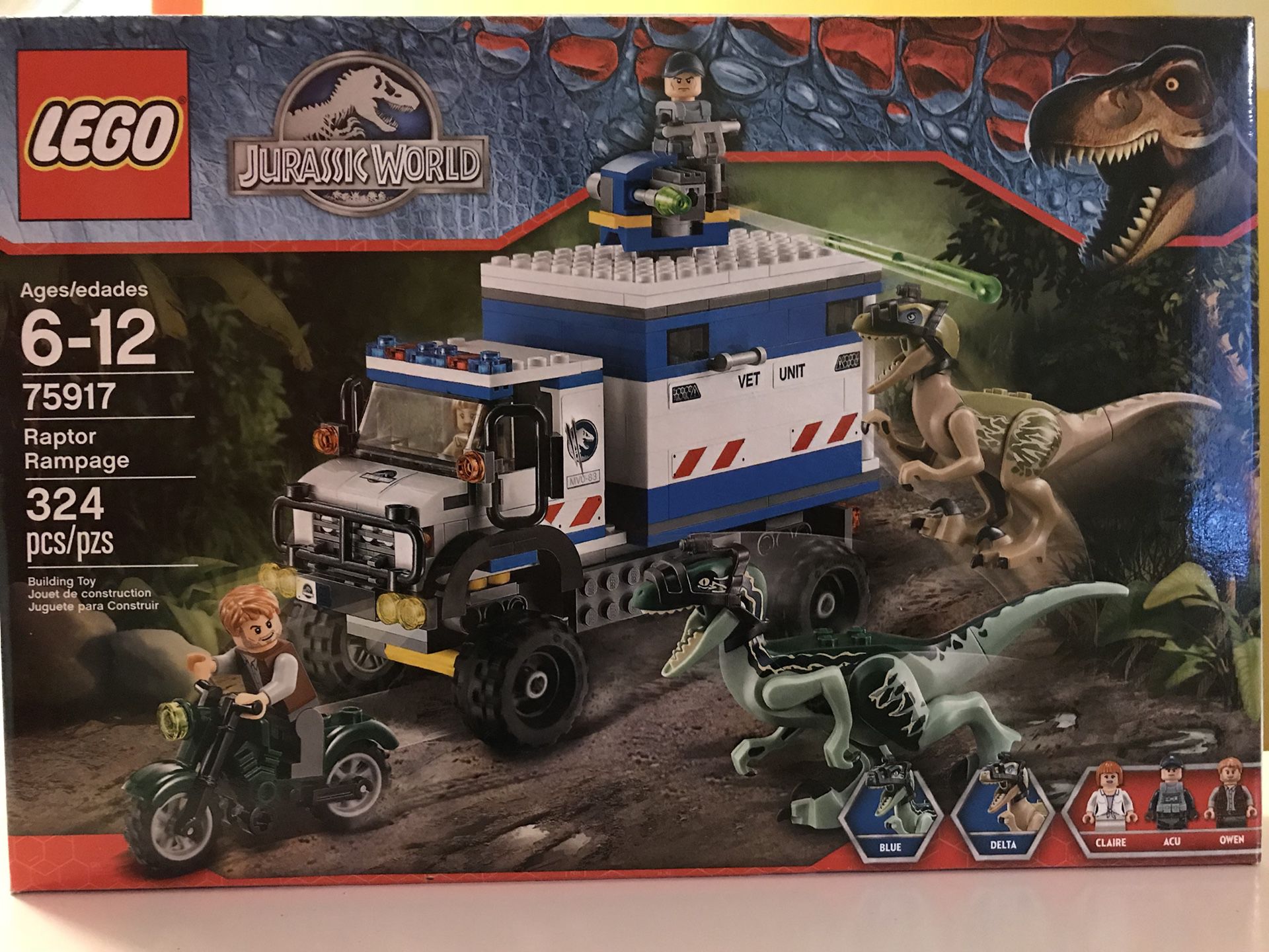 Lego 75917 Jurassic Raptor Rampage set (NIB) for Sale in Azalea Park, FL - OfferUp