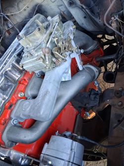Chevy Split intake manifold inline 6