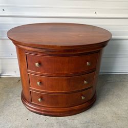 Antique Cherry Wood End Table