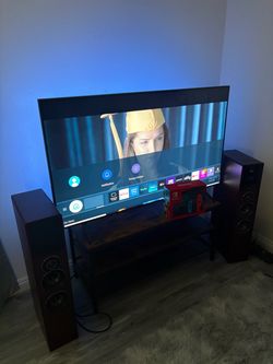 Samsung 55" & Speakers & Nintendo Switch