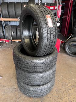 275/50R22 BRIDGESTONE full tires set DOT2024
