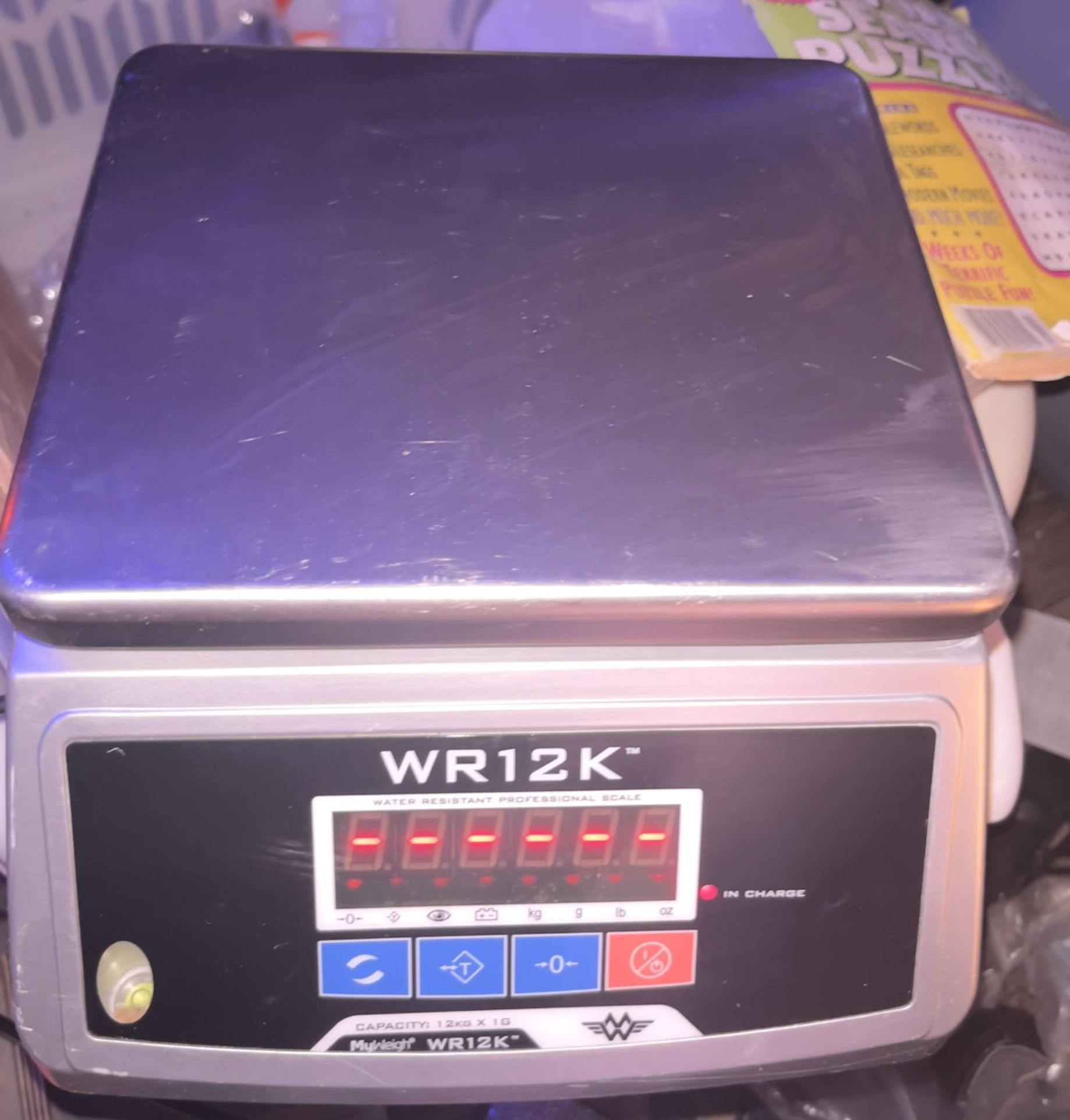 Preowned My Weigh WR 12K Digital “My Weigh “ Scale. in good condition located off lake mead and Simmons area asking $60