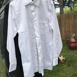 White Dress Shirt Size 15  32/33 