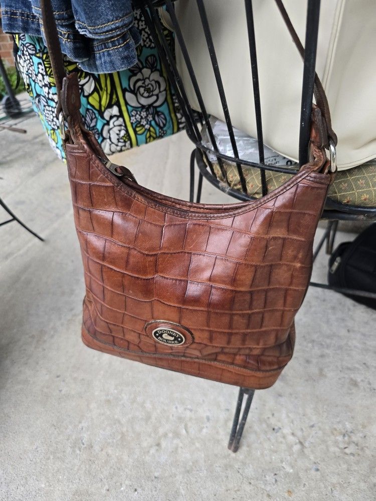 Dooney & Bourke Bag Vintage Leather Crossbody