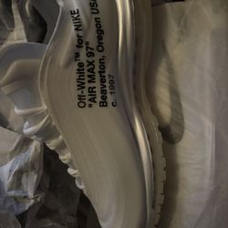 Brand New Off White Air Max Size 10