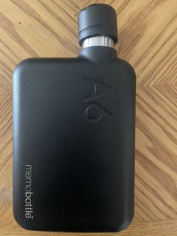memobottle A6 Elegant FLAT Water Bottle