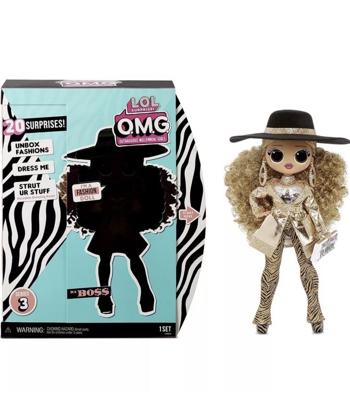 L.O.L. Surprise! Series 3 OMG 20 Fashion Girl Doll