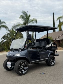 Registered golf cart