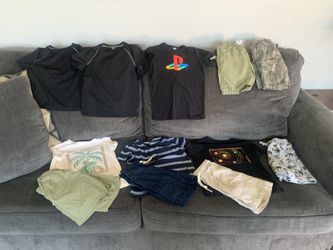 Boys Size 6/7 Old Navy Clothes Shorts & Shirts-12 Pieces