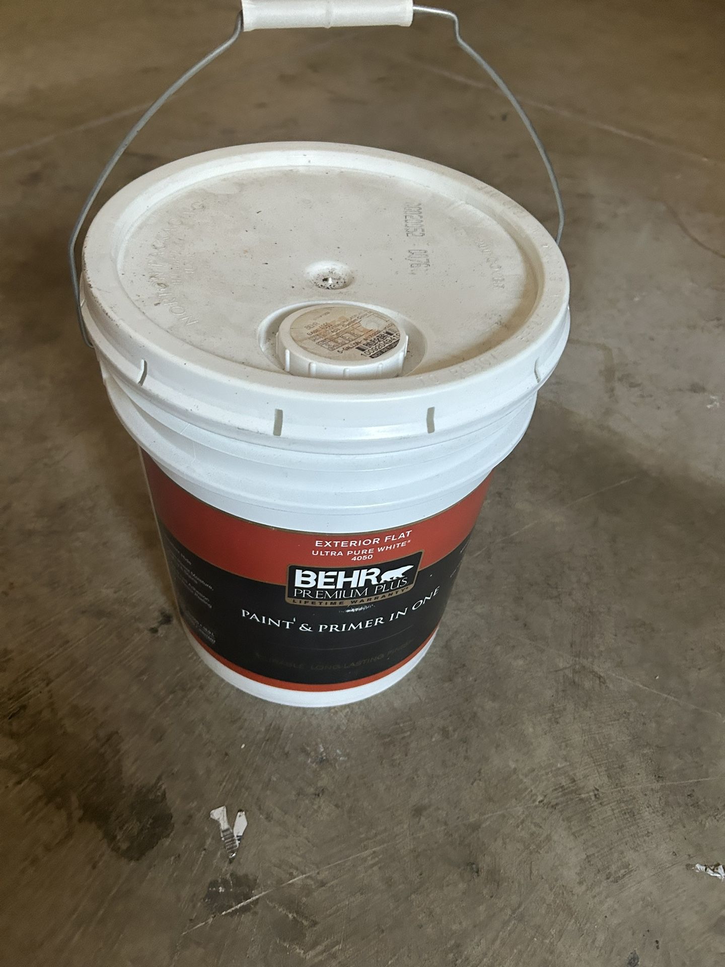 White Paint Brand New 