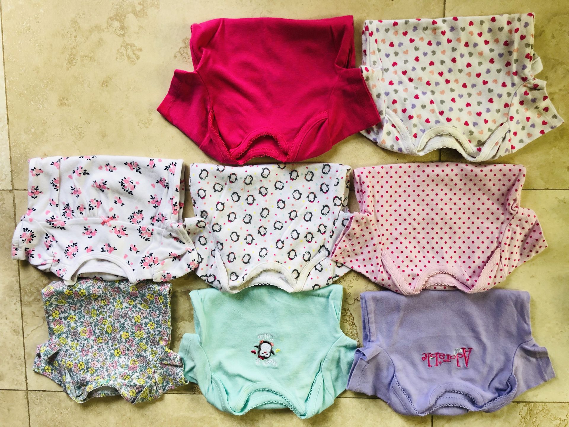 Baby Girl 3-6 Month onesies