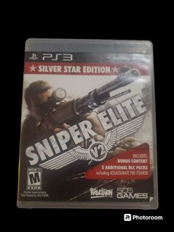 Playstation 3 Sniper Elite Silver Star Edition
