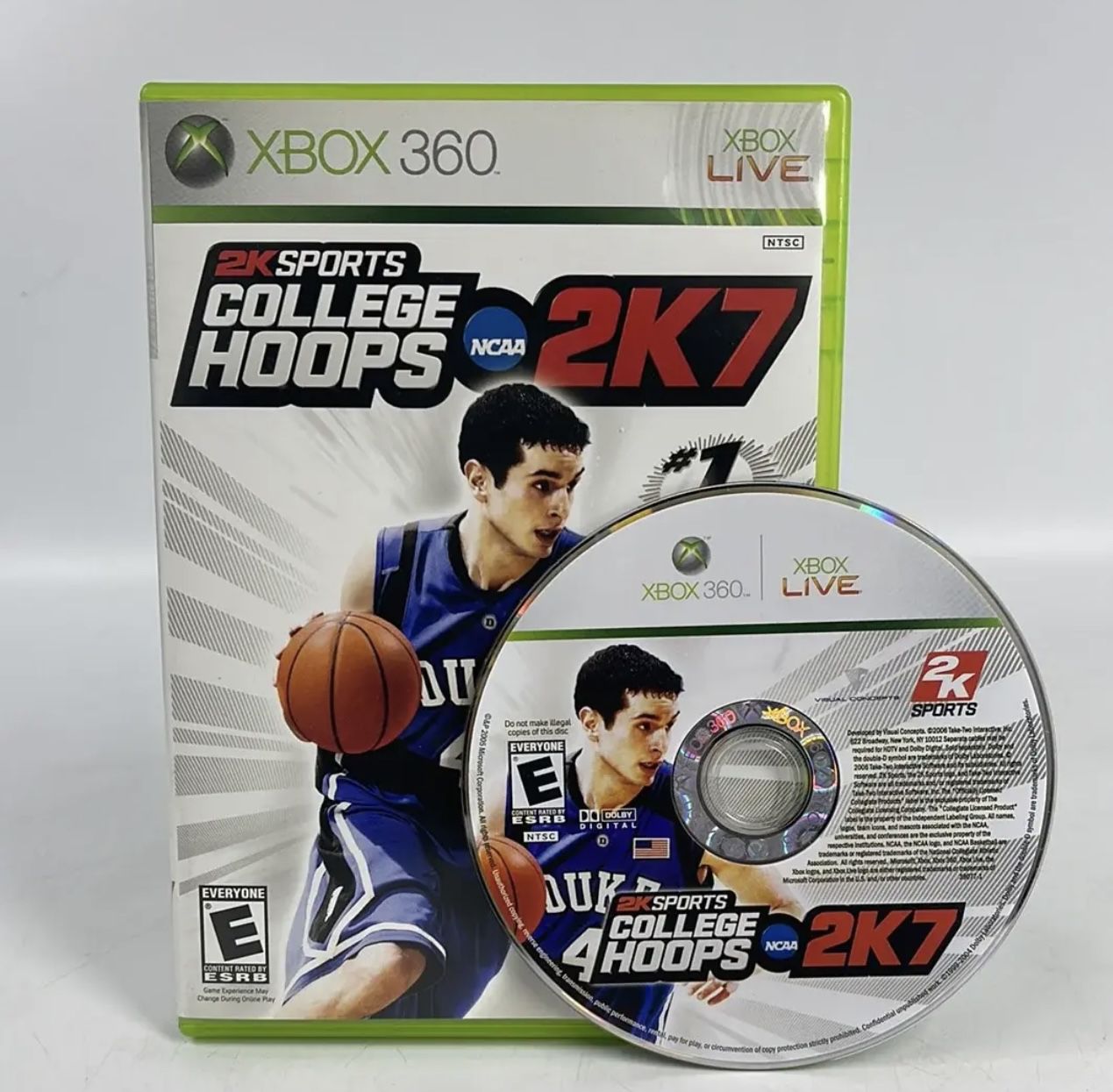 2K Sports College Hoops NCAA 2K7 (Xbox 360, 2006)