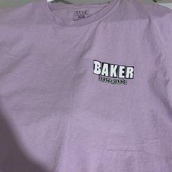 Baker skateboard Purple Shirt