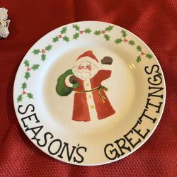 Christmas Holiday Plate