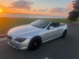 BMW 6 Series Convertible Silver