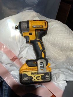 DeWalt XR 3-Speed Impact w/ 4Ah Battery