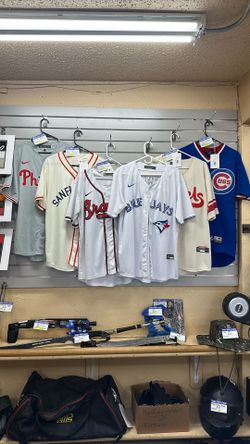 Assortment Of Baseball Jerseys
