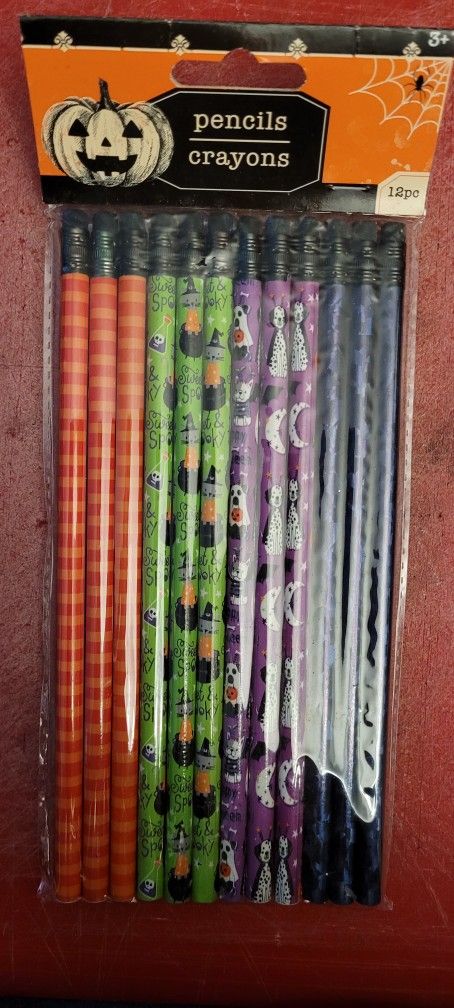 Halloween Pencils $1