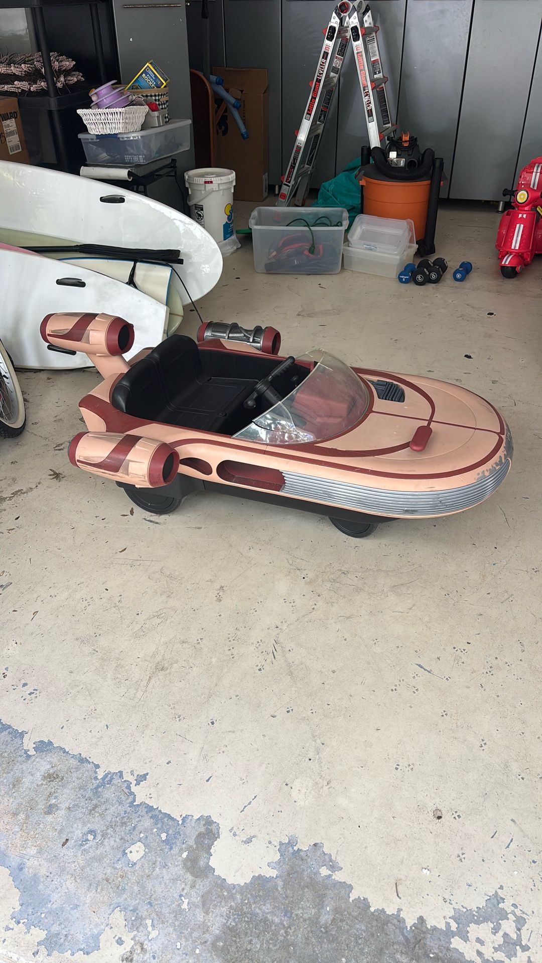 Kids Power Wheels Star Wars Land speeder