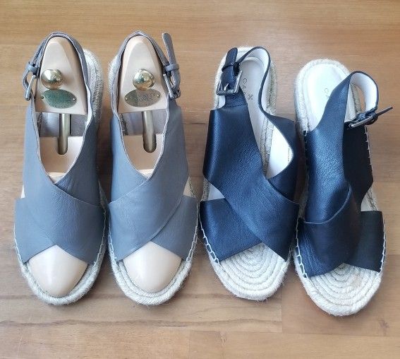 Caslon Espadrilles Wedge Sandals Women Size 8 1/2 $25 Each Pair
