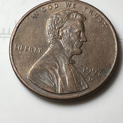 1997  D Penny Error