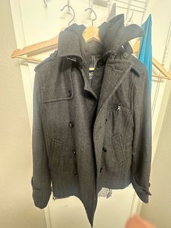 Express Men’s coat M size runs big