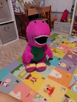 Barney Talking Dinosaur Stuffed Toy