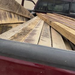 Oak Wood Post 8Ft
