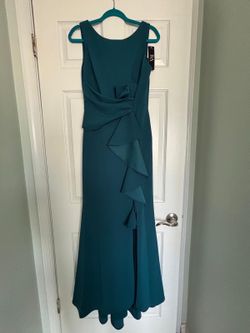Betsy and Adam Ruffle Mermaid Gown - never worn, New