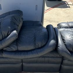 FREE - Leather Couch 