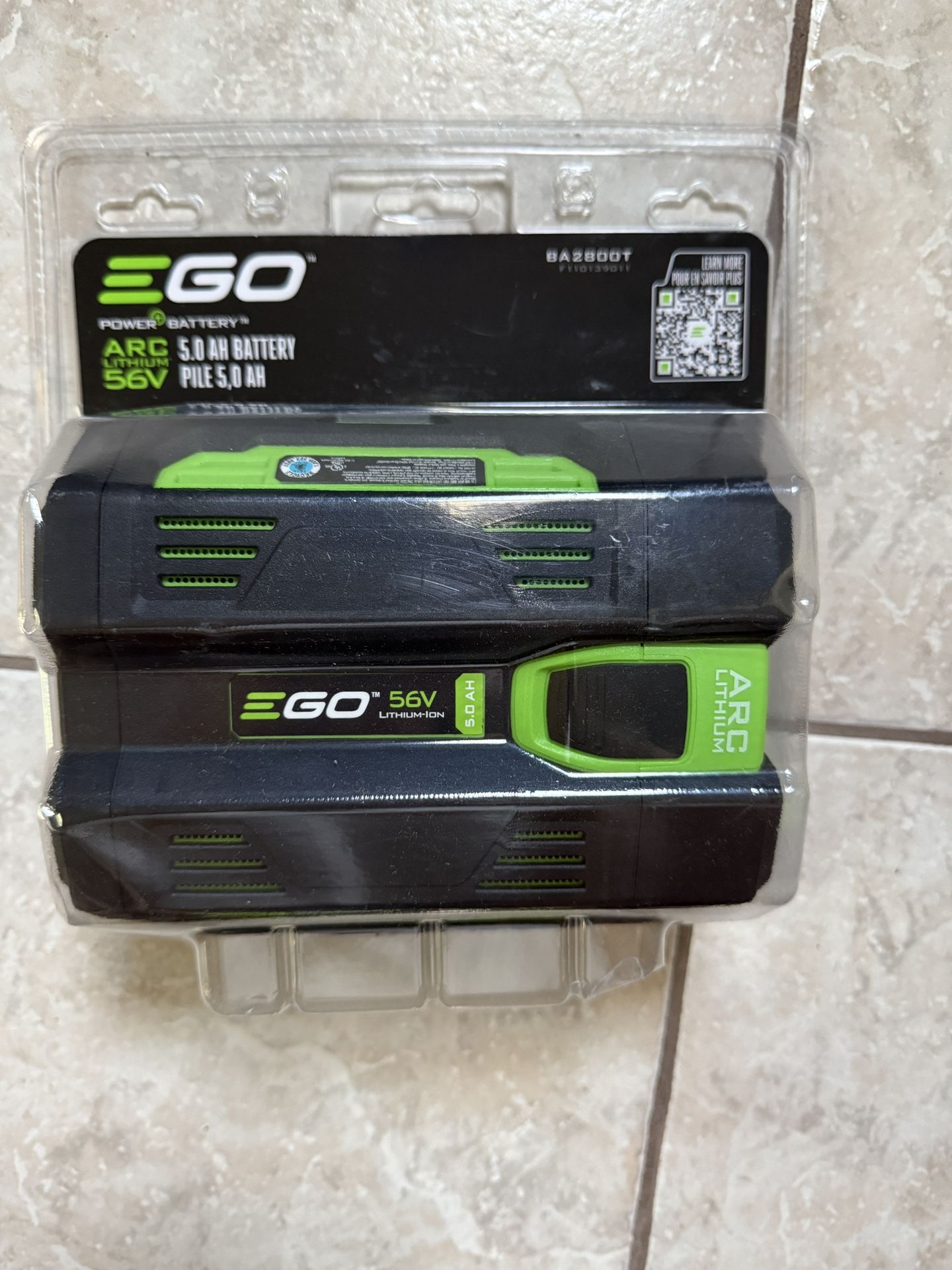 Brand New EGO POWER+ Battery 56V, 5.0Ah - BA2800T