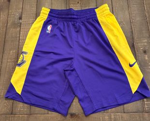 Los Angeles Lakers Nike Standard Issue Dri-FIT Practice Shorts Men's Size M