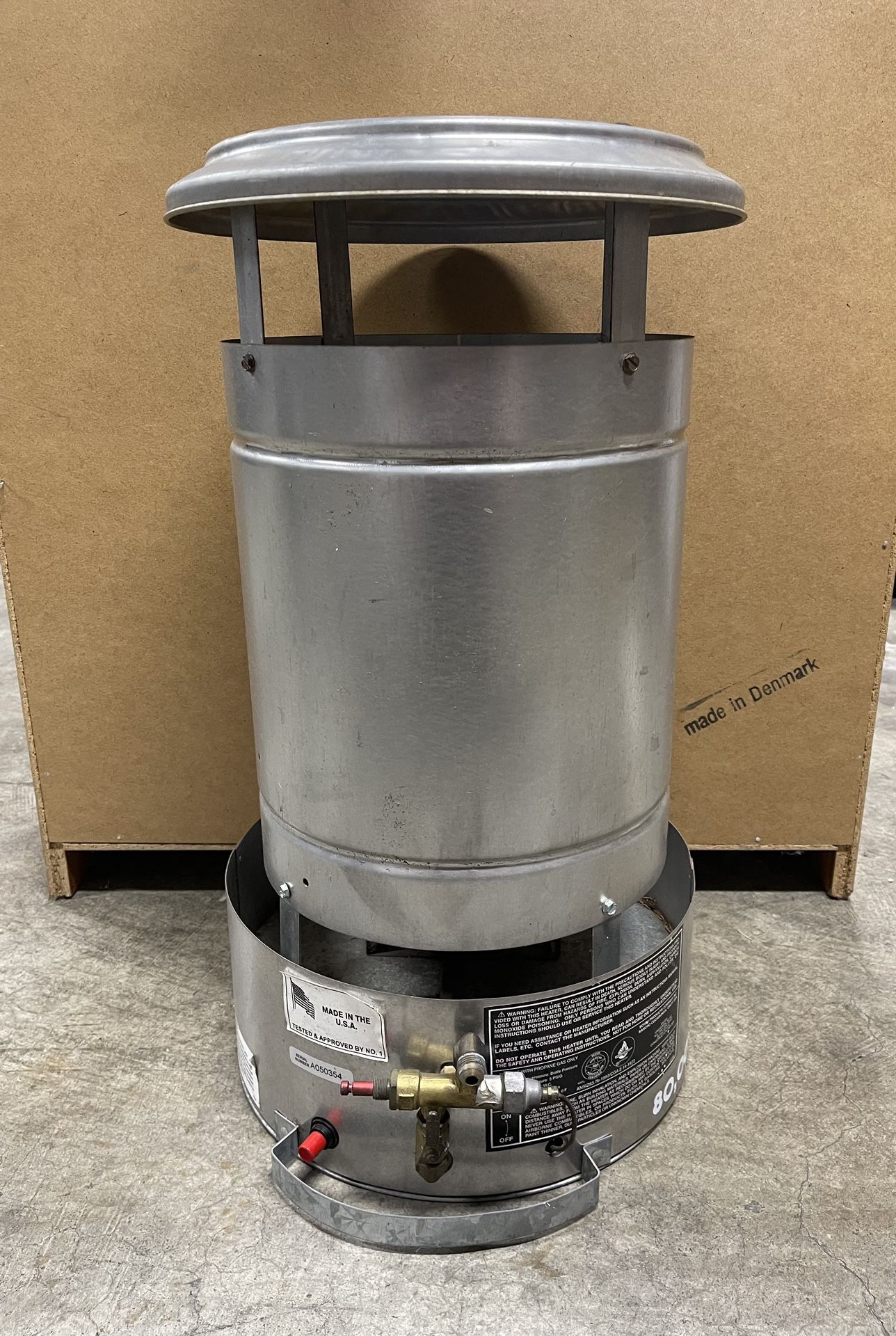 80,000 BTU Propane Heater