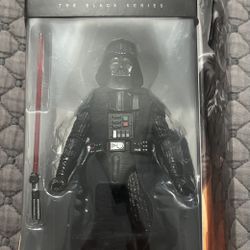 Star Wars Black Series Darth Vader A New Hope 6” Figure Hasbro NEW Lightsaber