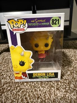 Funko Pop Demon Lisa #821 Simpsons Treehouse of Horror