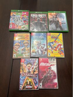 Nintendo switch games (make offer)