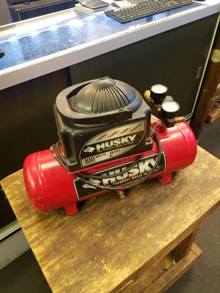 Small Husky Air Compressor for sale