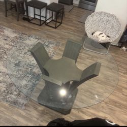 High Glass Table 