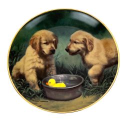 Franklin Mint Limited Edition Collectible Plate Duck Hunters Robert Christie