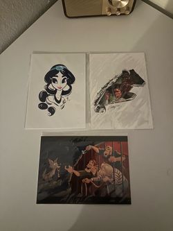 Disney postcards