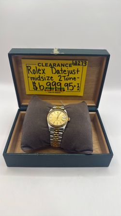 Rolex Datejust Midsize 31mmWatch W/ Jubilee 2 Tone Band 68273