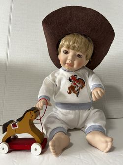 Danbury Mint Billy Cowboy Doll