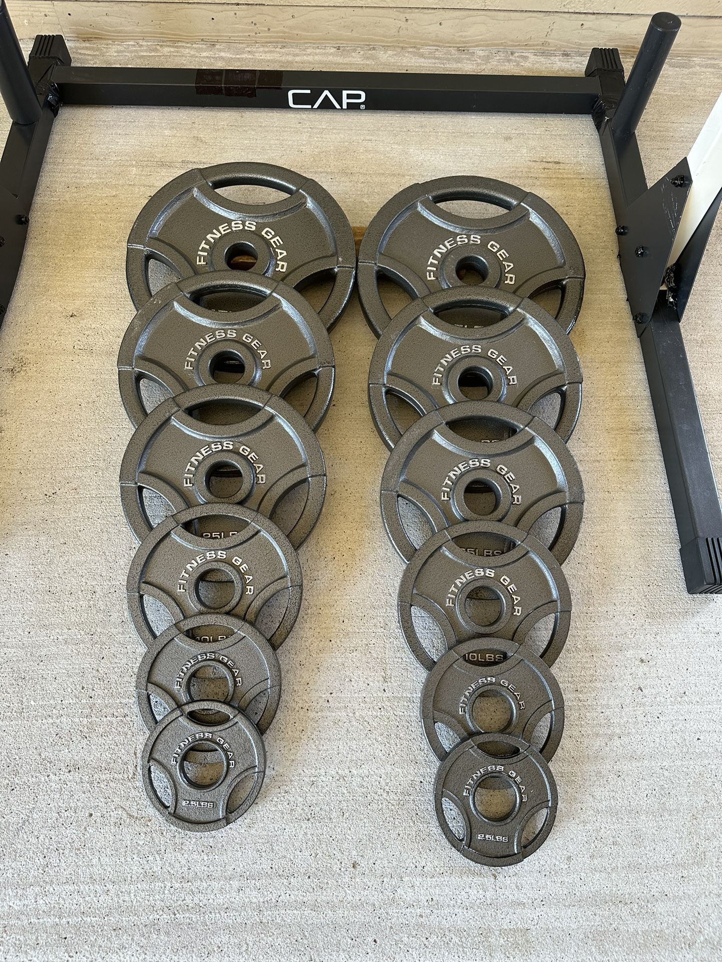 Fitness Gear Olympic Weight Set