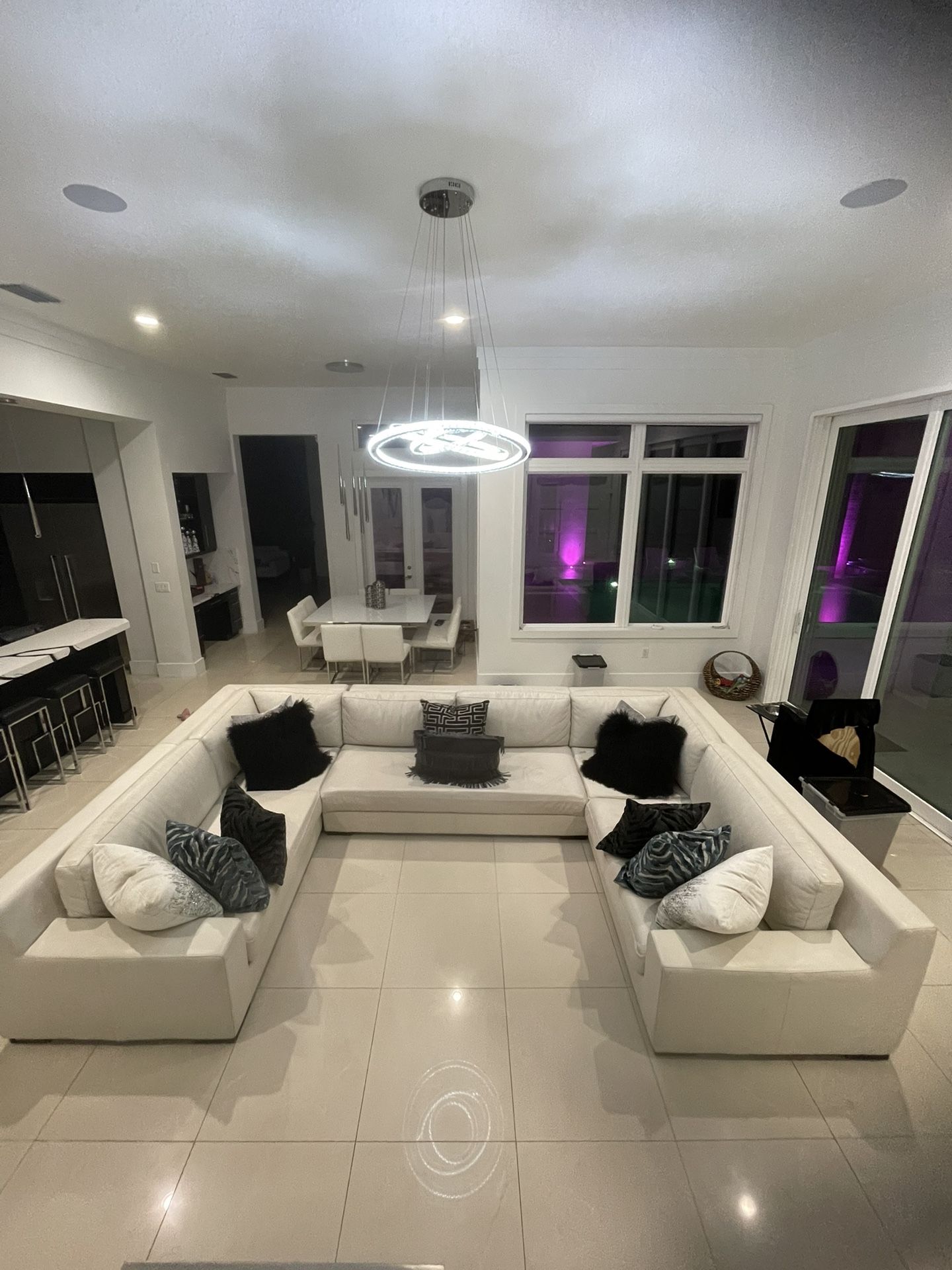 luxury White Couch Original Price $20,000 Selling For $4000 OBO