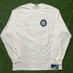 Vintage Seattle Mariners Long Sleeve Shirt X-Large