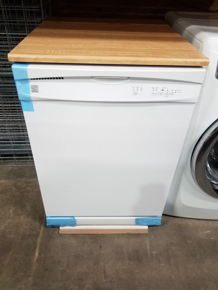 KENMORE BRAND NEW WHITE GLOSSY PORTABLE 24"BUIL IN DISHWASHER WHITE!!🏡🚚DELIVERY AVAILABLE SAME DAY!!