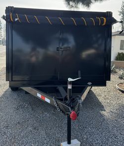 New 8x4x12 Hydraulic Dump Trailer 🔥